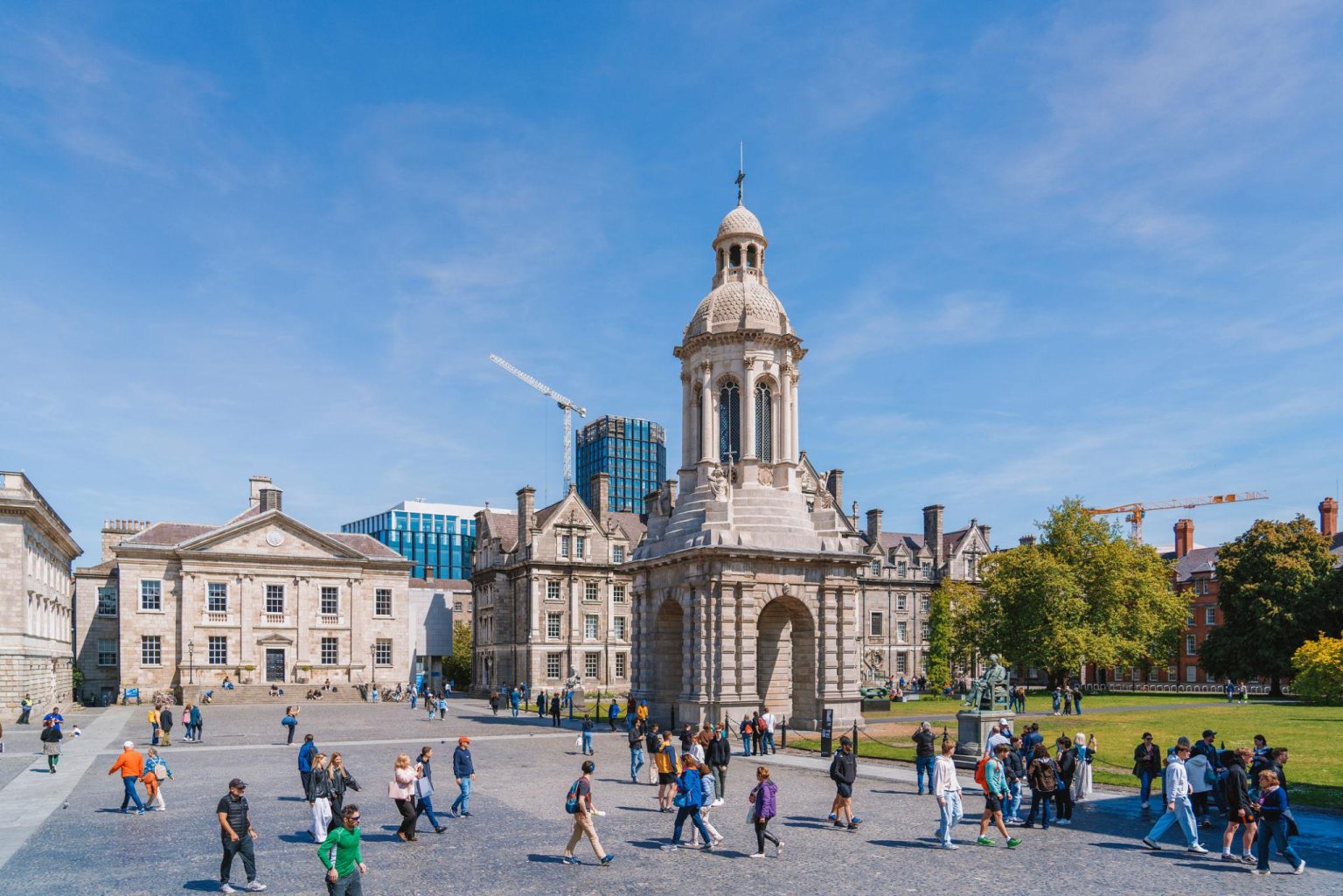 Trinity College parco Dublino