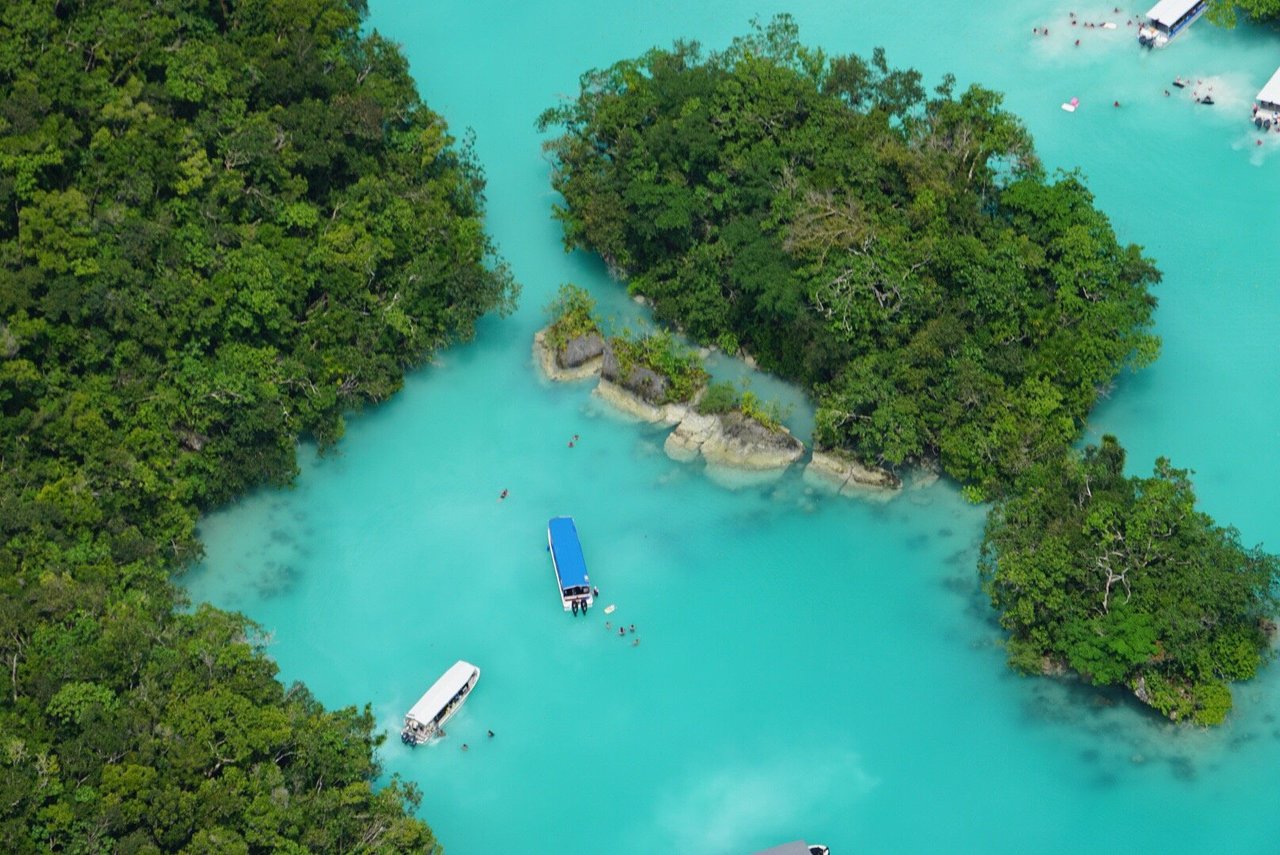 Koror, Palau isola verde