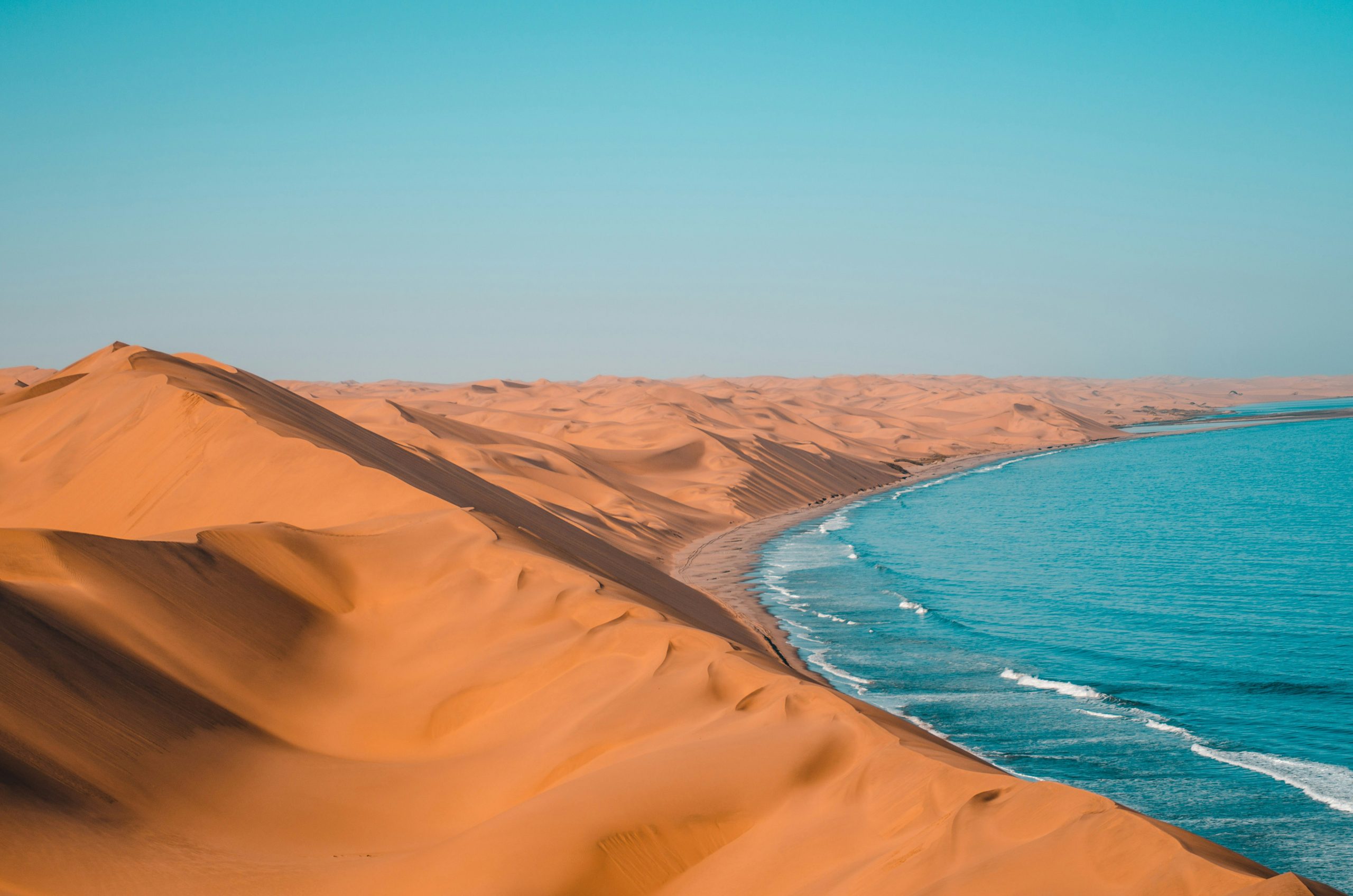 spiaggia dune namibia mare