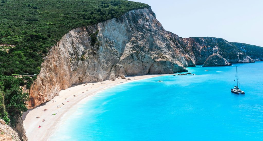 Panorama di Lefkada, Grecia