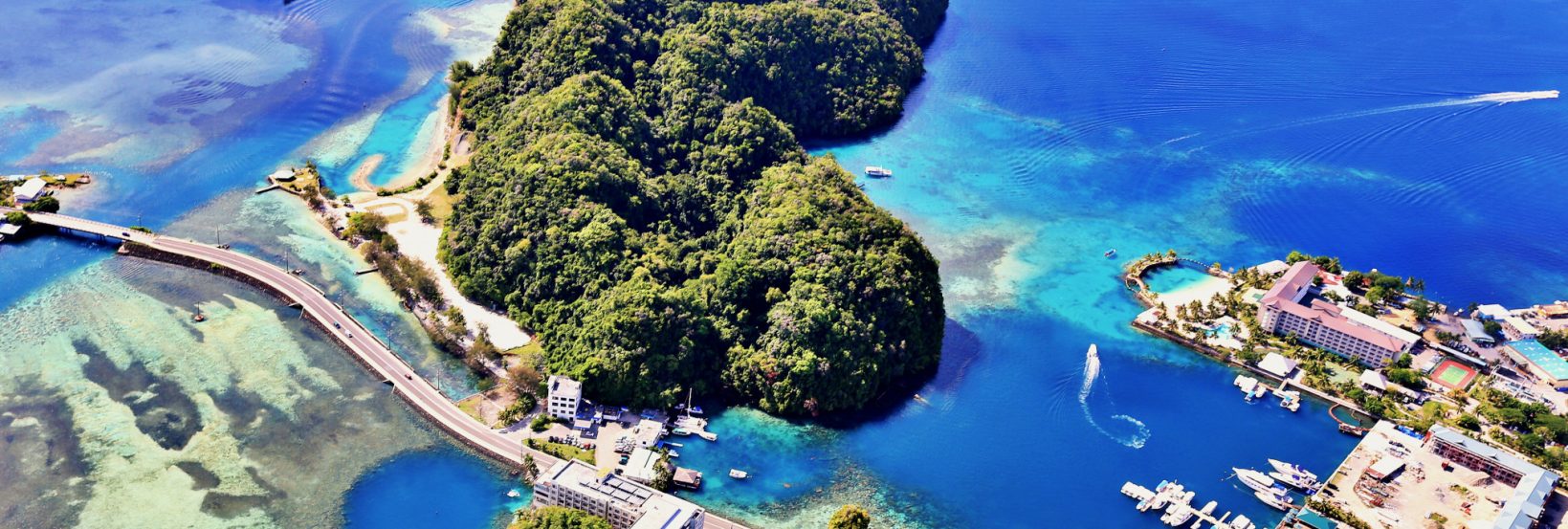 Koror città della Micronesia