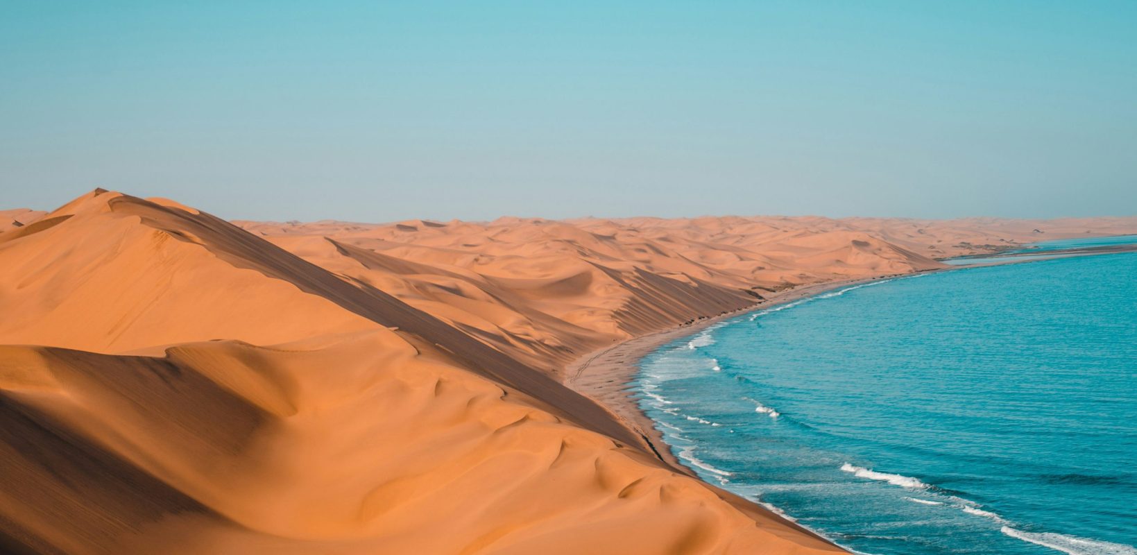 spiaggia dune namibia mare